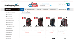 Desktop Screenshot of bowlingbags.com